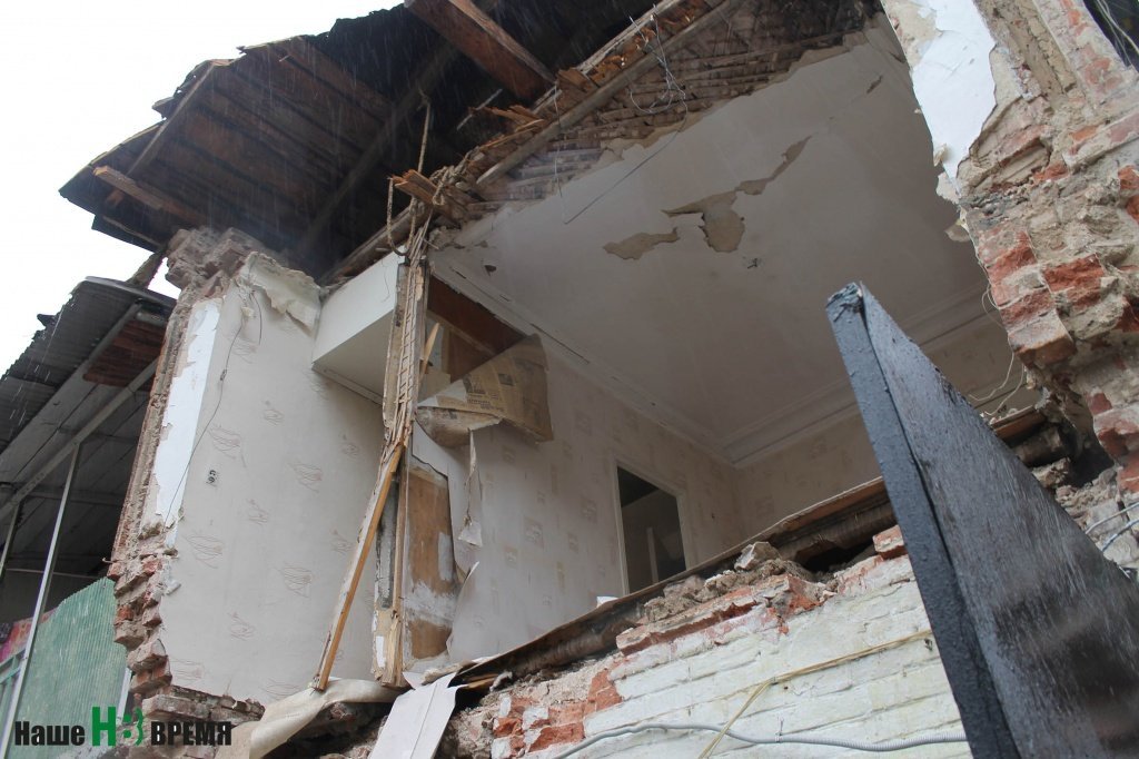 Точечная застройка в центре Ростова продолжает угрожать безопасности жителей