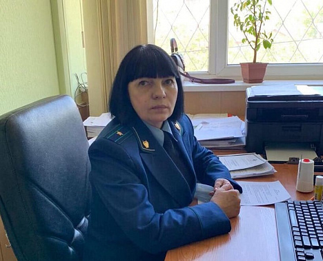 Старший помощник прокурора Железнодорожного района Ольга СОБОЛЕВСКАЯ