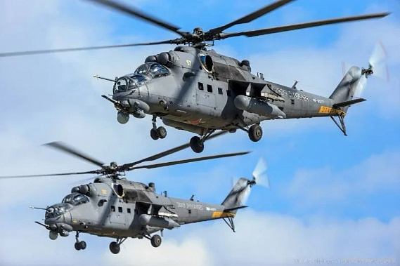 На вооружение ВВС Белоруссии поступают ростовские боевые вертолеты