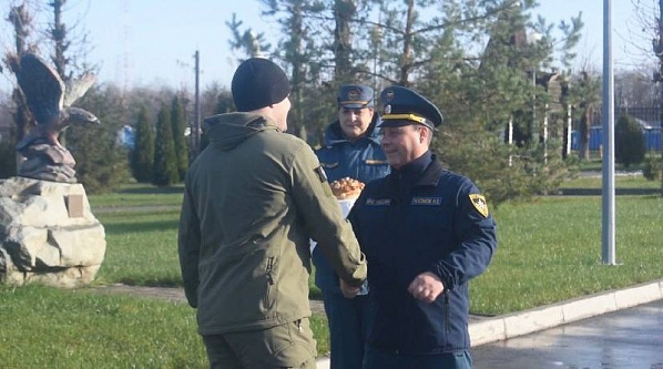 Донские спасатели вернулись домой с Донбасса после выполнения поставленных задач