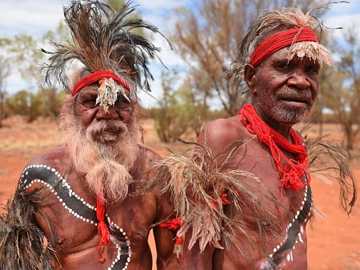Австралийские аборигены...