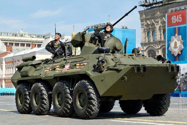 В Ростов для участия в параде Победы прибыла военная техника 
