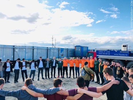 Свой трудовой семестр донские студотряды проводят на ямальских объектах ТЭК