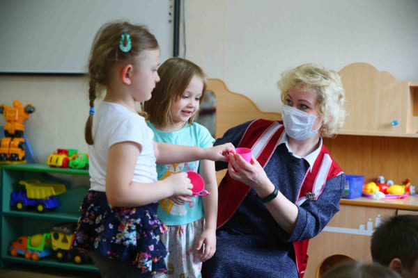 В дежурных группах детских садов Дона было выявлено 19 случаев коронавируса
