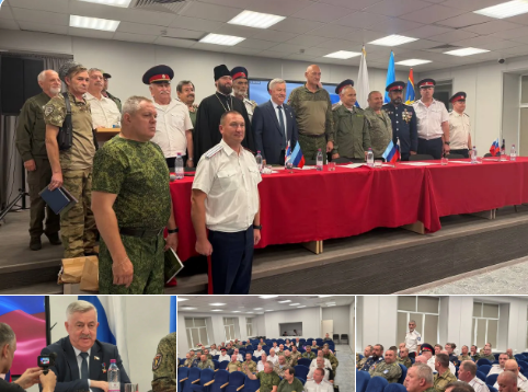Сегодня состоялся Совете атаманов Луганского округа Всевеликого войска Донского.