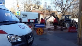 Теплоснабжение в центре Ростова восстановили к утру воскресенья