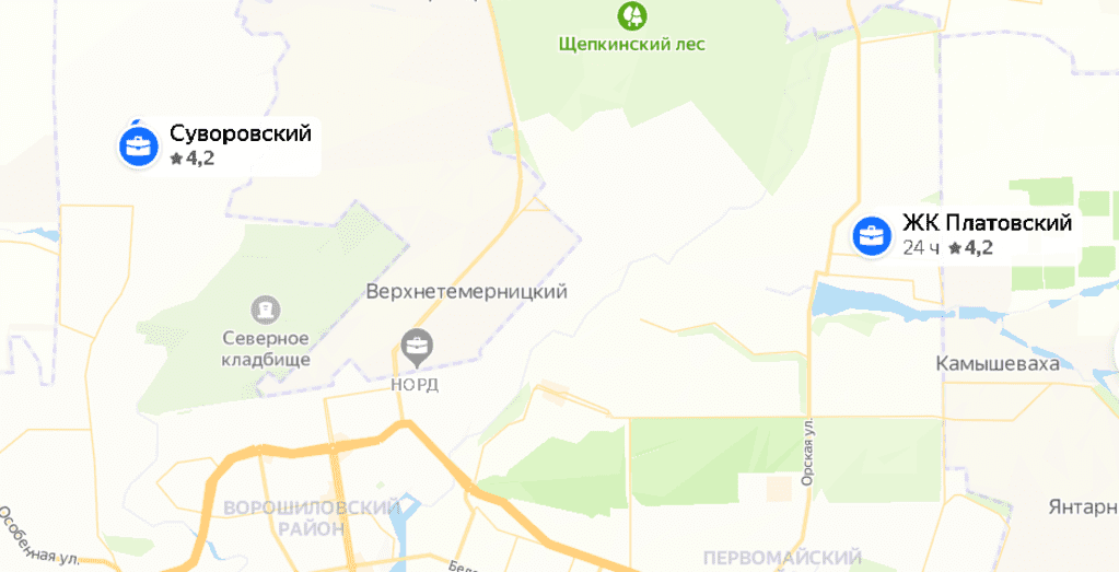 Платовский 67 новочеркасск карта