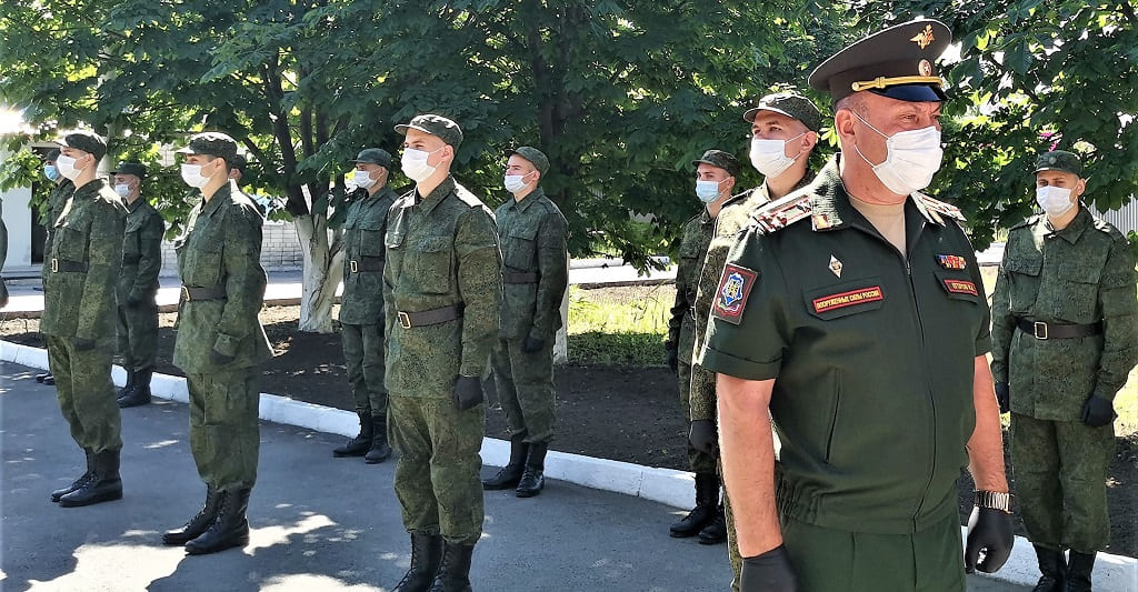 Донские новобранцы отправились на службу в Президентский полк ФСО России