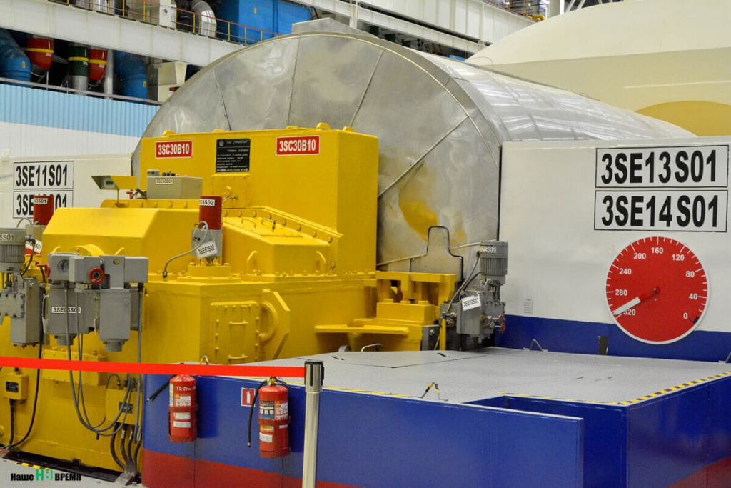 Компрессор высокого давления турбины 3 энергоблока