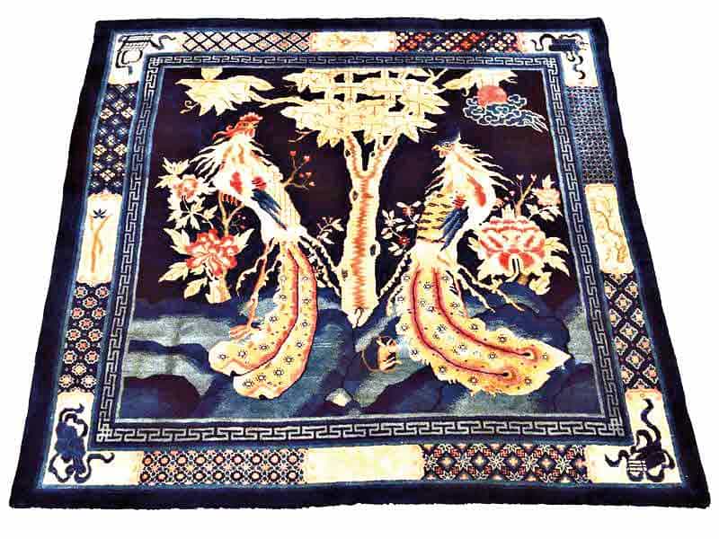 Элитные китайские ковры ручной работы из шелка, шерсти, вискозы — это не только удобная вещь, но и произведения искусства.