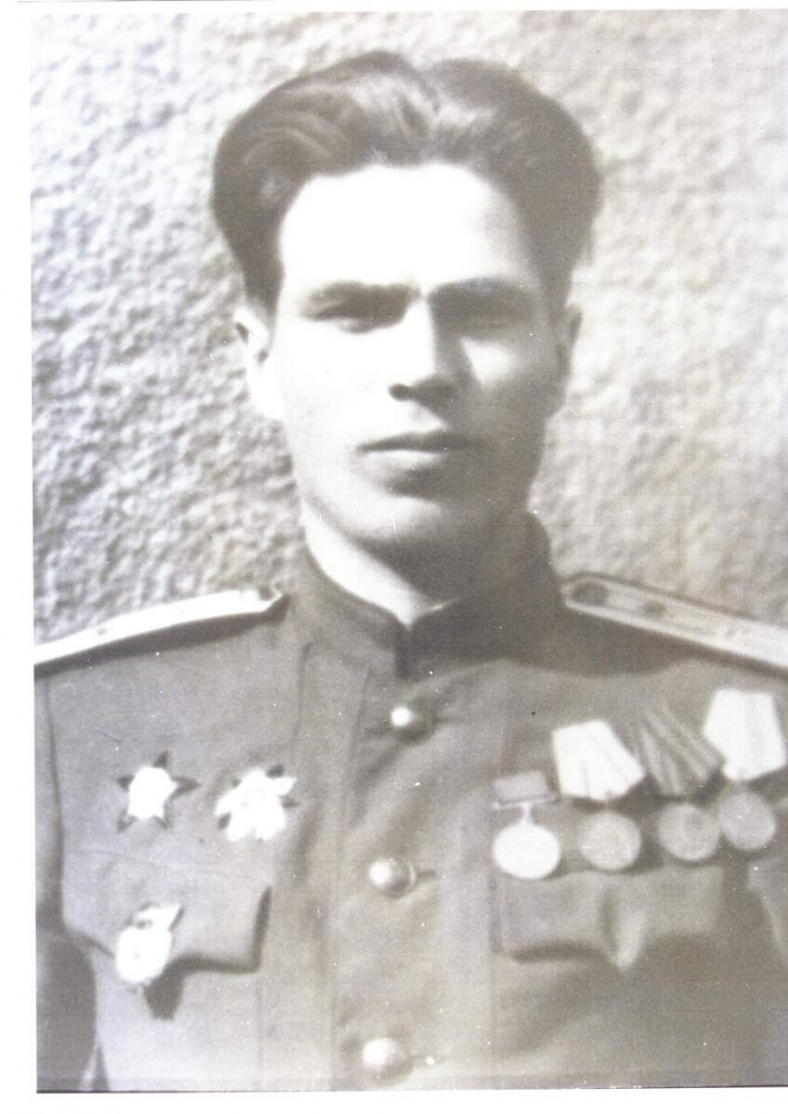 Майор медицинской службы А. Н. Соломин. Вторая половина 1940-х гг.