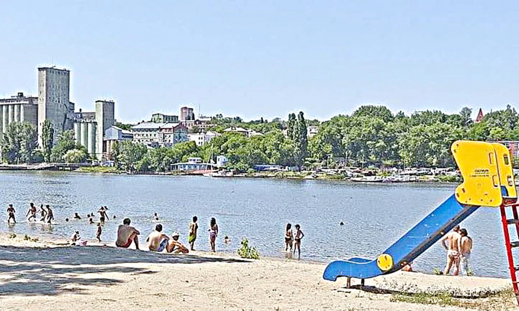 Пляж на Зеленом острове