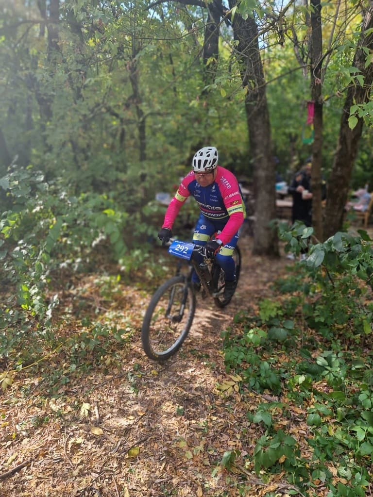 В роще проводят тренировки и велосостязания.