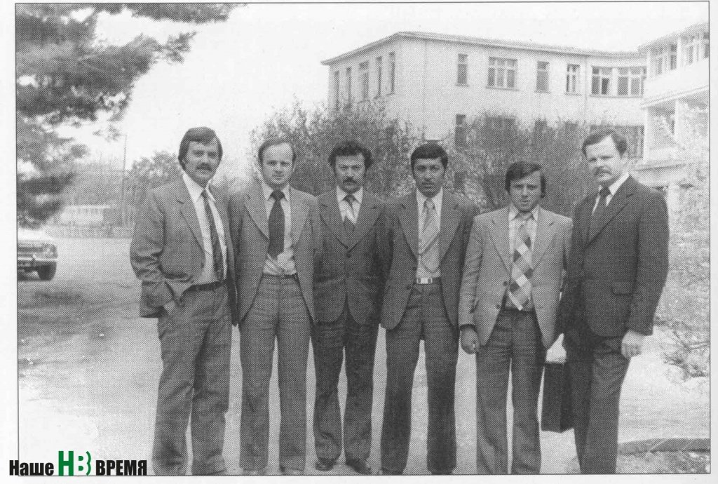 Август 1980 года. Кабул. Члены отряда «Комсомол-1». Петр КУЛИНЧЕНКО – второй справа.