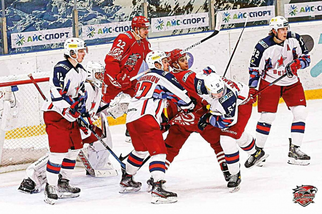 У ворот «Звезды» все время шли бескомпромиссные схватки.