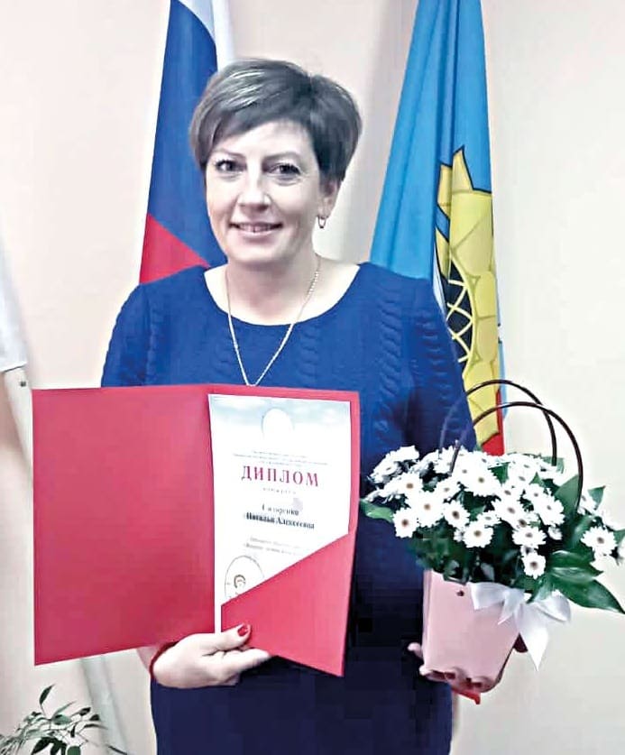 Наталья Алексеевна СИДОРЕНКО из Миллеровского района – одна из победительниц в номинации «Хозяйка-активистка села».