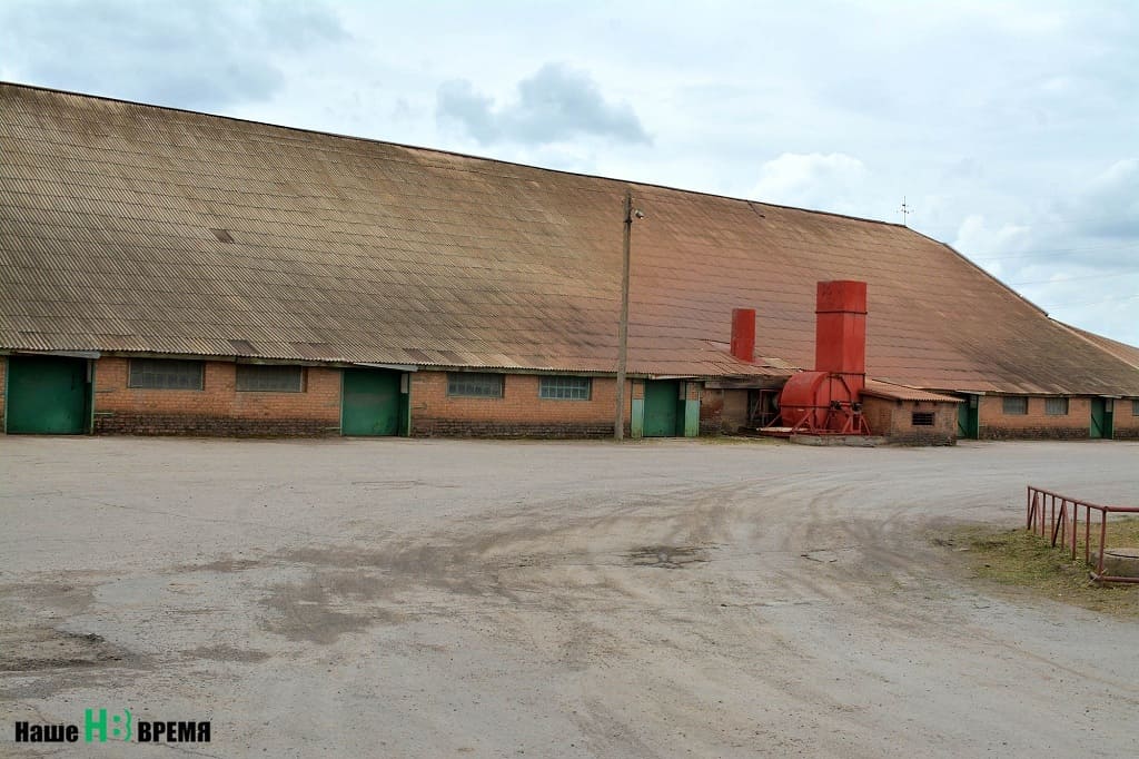 Здание на территории кирпичного завода, сохранившееся со времен Великой Отечественной войны.