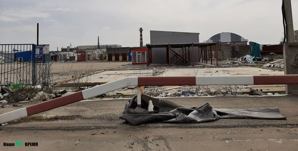 Рынок «Алмаз» разбирают Рынок «Алмаз» разбирают