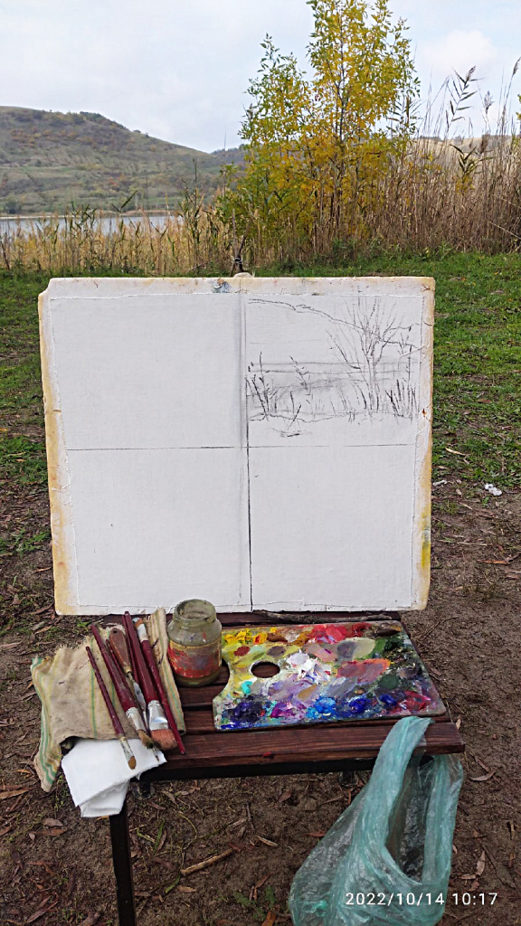 Евгения БЕЛОНОЖКИНА: «Холст, масло, пленэр. Вот такая она — моя «Осень на Дону». 