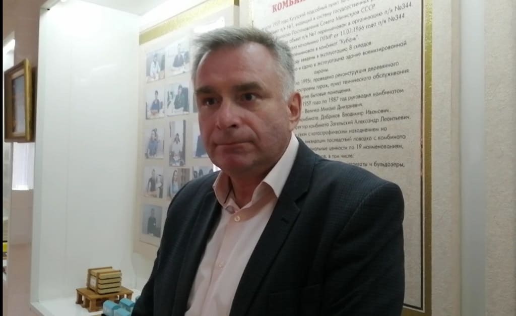 Директор комбината «Приморский» Юрий Борщев