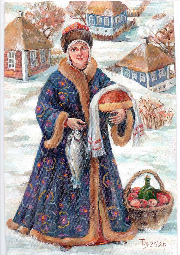 Станичница. Художник Татьяна Лесневская.