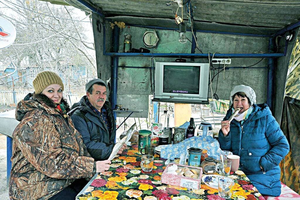 Семья ЛЯПУСОВЫХ – Олег Борисович, Ирина Геннадьевна и дочь Елена.