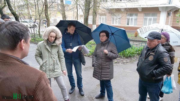 Встреча жильцов дома с подрядчиком. Встреча жильцов дома с подрядчиком.