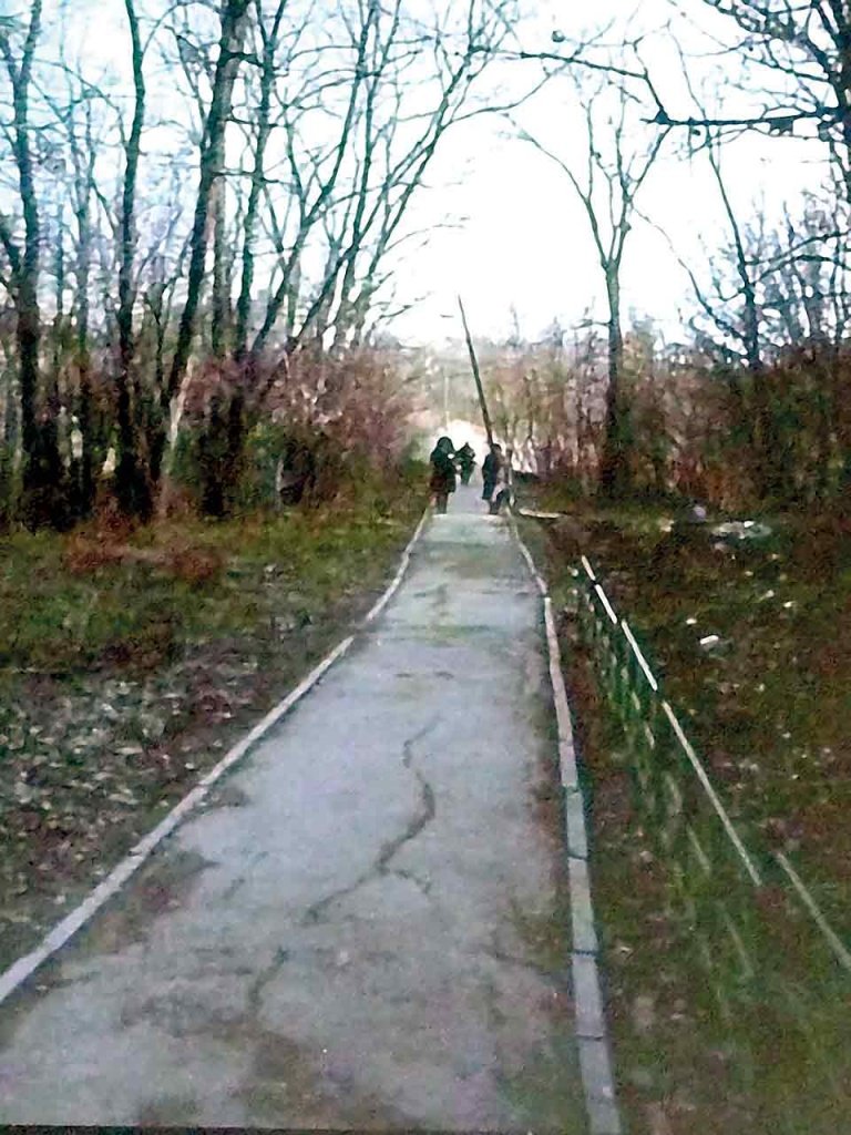 Дороге до автобуса № 6, кажется, нет ни конца ни края.