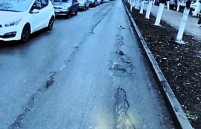 Улица Просвещения от улицы Пушкинской до улицы Богдана Хмельницкого.