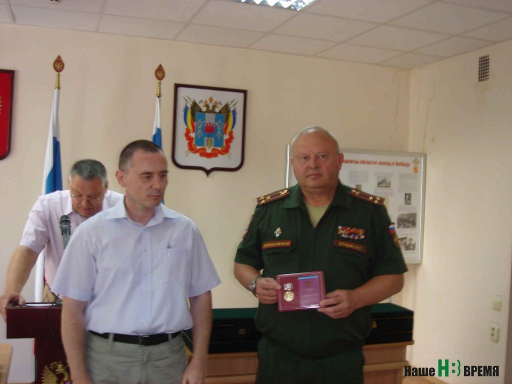 Леонид Зайдлин награжден медалью «Патриот России».
