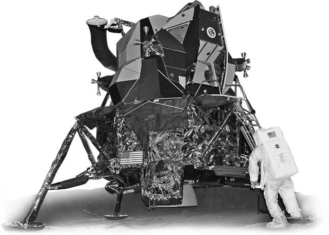 Макет лунного модуля «Аполлона-10».