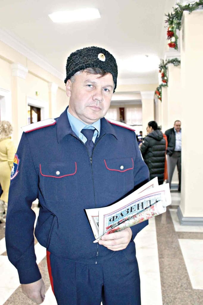 Командир пешего отделения казачьей дружины Октябрьского района Иван Иванович ХОПРЯНИНОВ: «Наше время» интересна для людей самых разных возрастов и профессий». Командир пешего отделения казачьей дружины Октябрьского района Иван Иванович ХОПРЯНИНОВ: «Наше время» интересна для людей самых разных возрастов и профессий».