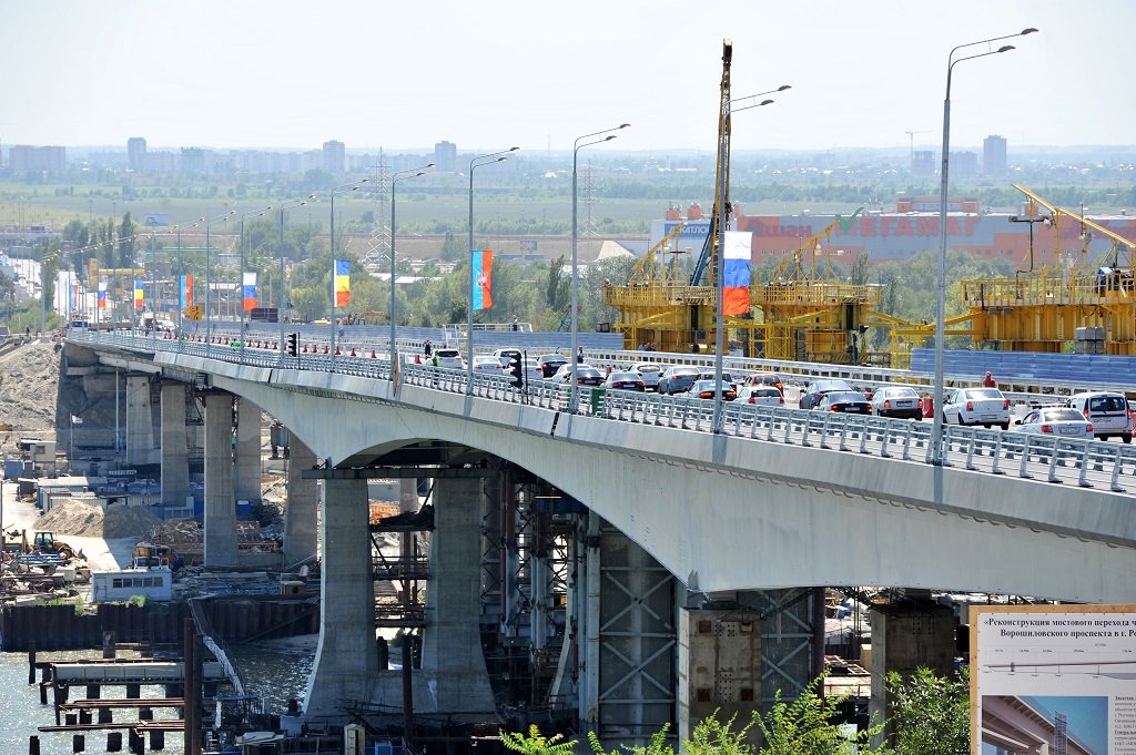 Ворошиловский мост карта