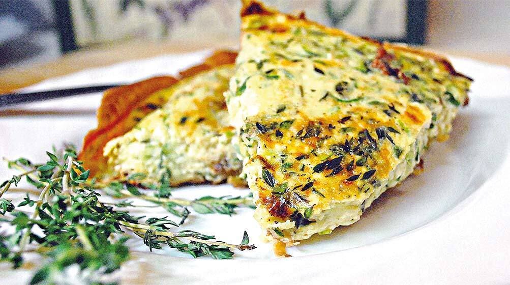 Кабачковый омлет Кабачковый омлет