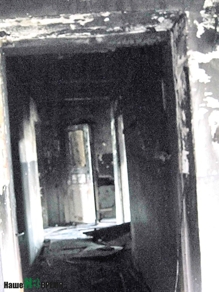 «Нехорошая» квартира, откуда начался пожар.