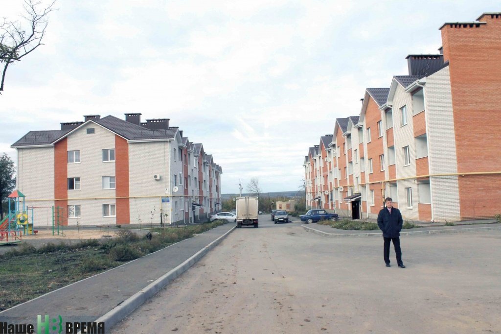 Вот так выглядит новый микрорайон .