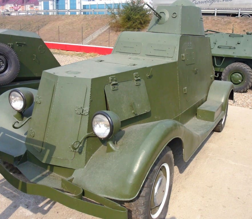 Легкий советский бронеавтомобиль БА-20
