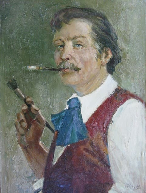 Автопортрет Владимира Калинина