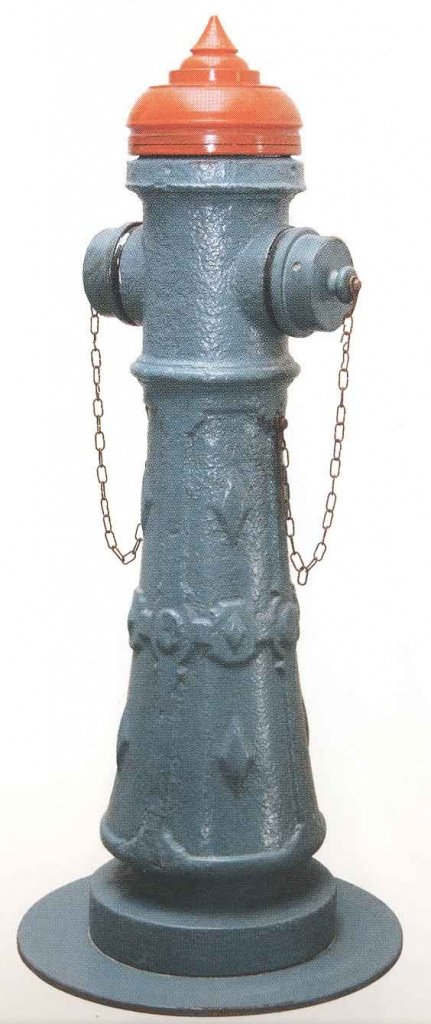 Наземный пожарный гидрант из коллекции ростовского «Водоканала».