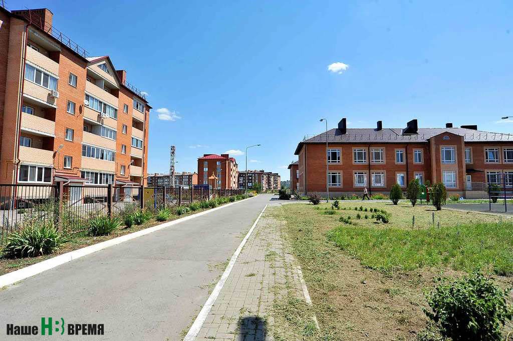 Дома в микрорайоне «Олимпийский» будут сданы уже в сентябре.