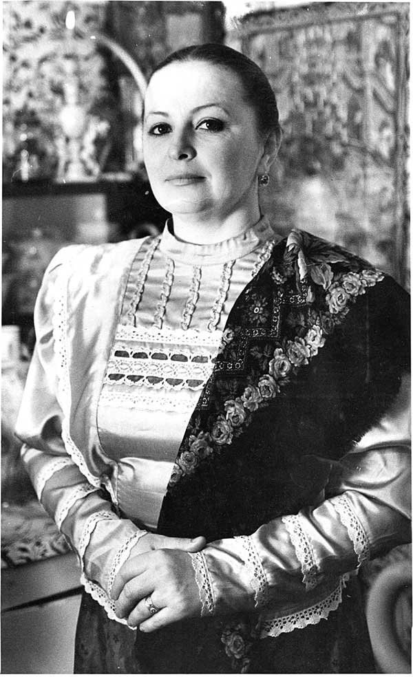 Донская казачка Галина Астапенко. Фото 1984 года.