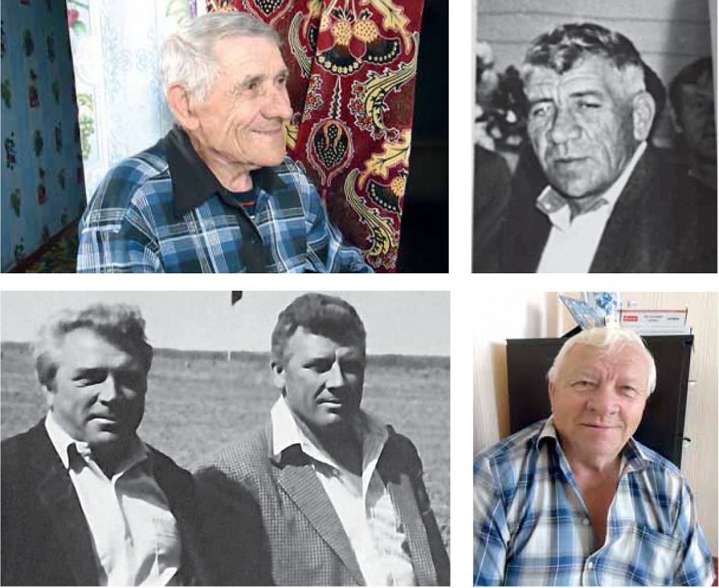 На фото: Анатолий, Валентин (верхний ряд), Александр, Виктор и Николай ЗАЙЦЕВЫ. Их дети, внуки, правнуки честно, умело трудились, трудятся и еще долго-долго будут жить иработать на Донской земле.