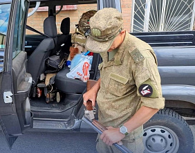 Бойцам СВО передали охотничьи ружья