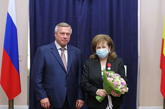Глава Ростова-на-Дону удостоена ордена «За заслуги перед Отечеством»