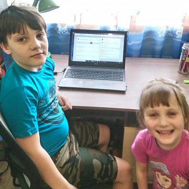 Костя и  Катя Кожевниковы