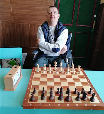 Член сборной команды Ростовской области, инвалид первой группы Сергей Воскобойников