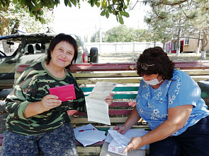 В голосовании поучаствовали и донские следопыты