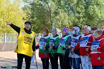 В Ростове соревнованиями отметили Всероссийский день ходьбы