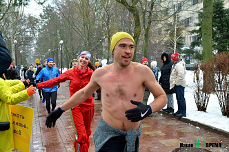 В донской столице прошел традиционный новогодний забег