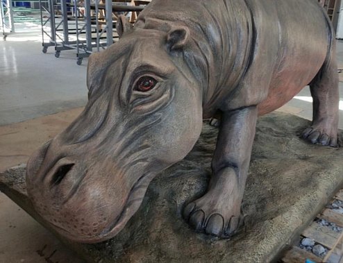 В Ростовский зоопарк привезут Бегемота в натуральную величину
